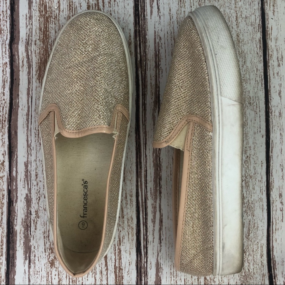 Francesca’s Slip-on Shoes Size 9
